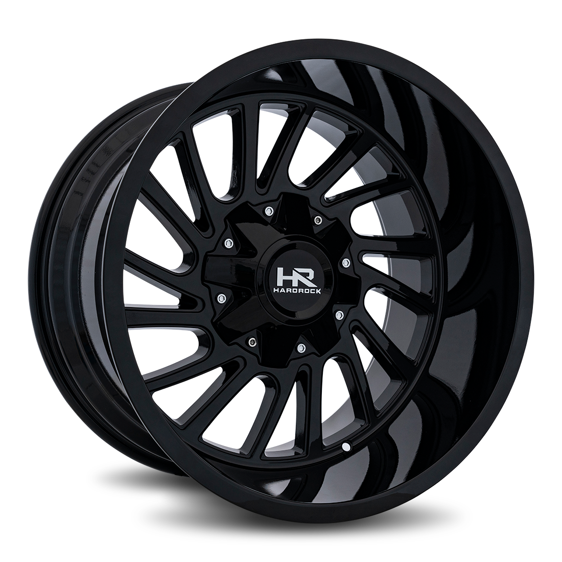 Hardrock Offroad Overdrive 20x10 0mm Gloss Black