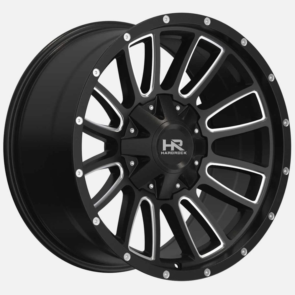 Hardrock Tactical Black Milled Wheel