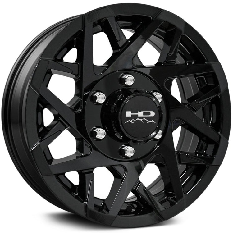 HD Canyon Trailer Gloss Black Wheel