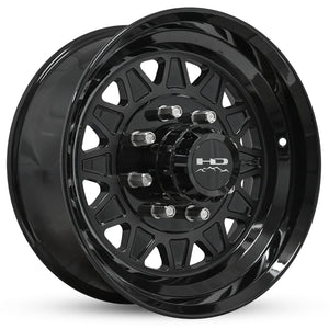 HD HDT Trailer Gloss Black wheel