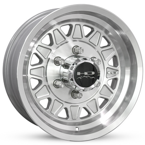 HD HDT Trailer Silver Machined wheel
