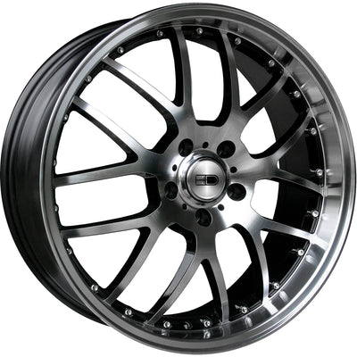 HD MSR Black Machined Wheel