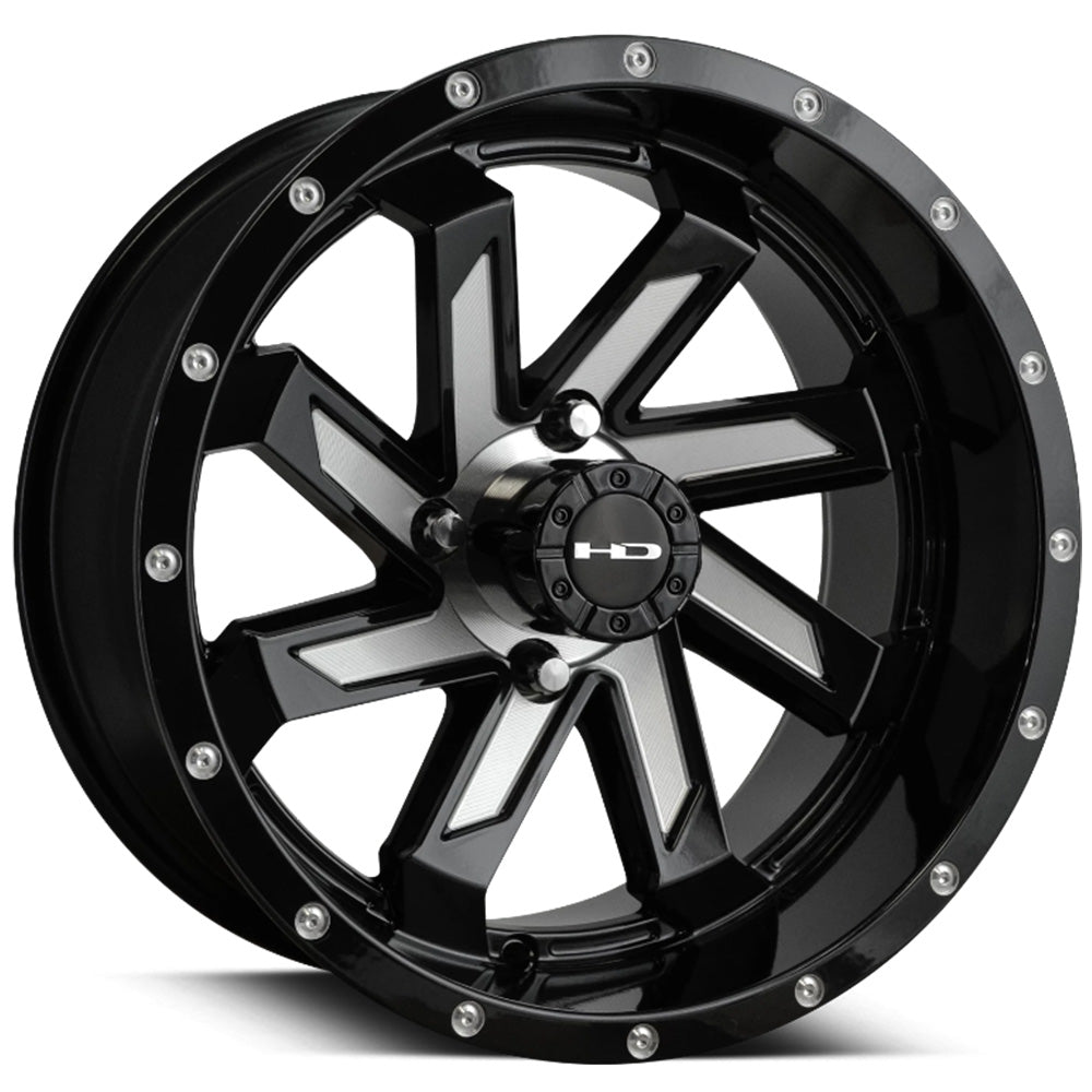 HD Saw Black Milled Wheel
