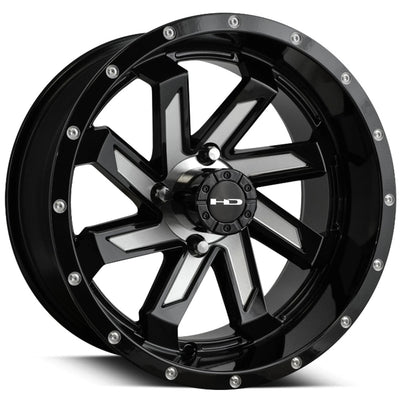 HD Saw Black Milled Wheel