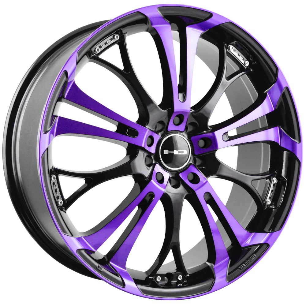 HD Spinout Purple Wheel