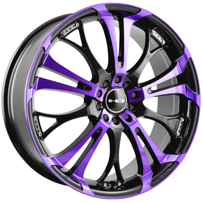 HD Spinout Purple wheel