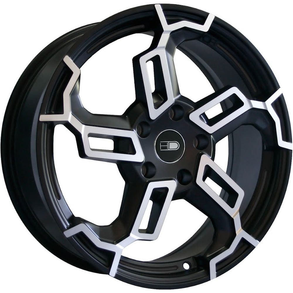 HD Switch Black Machined Wheel