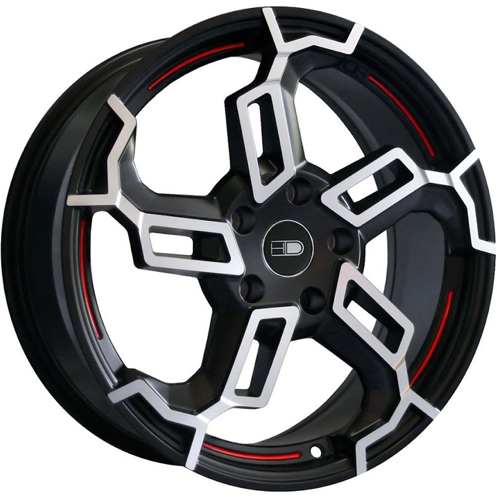 HD Switch Black Machined Wheel