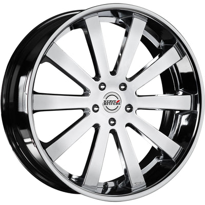 Heavy Hitters HH10 Chrome Wheel