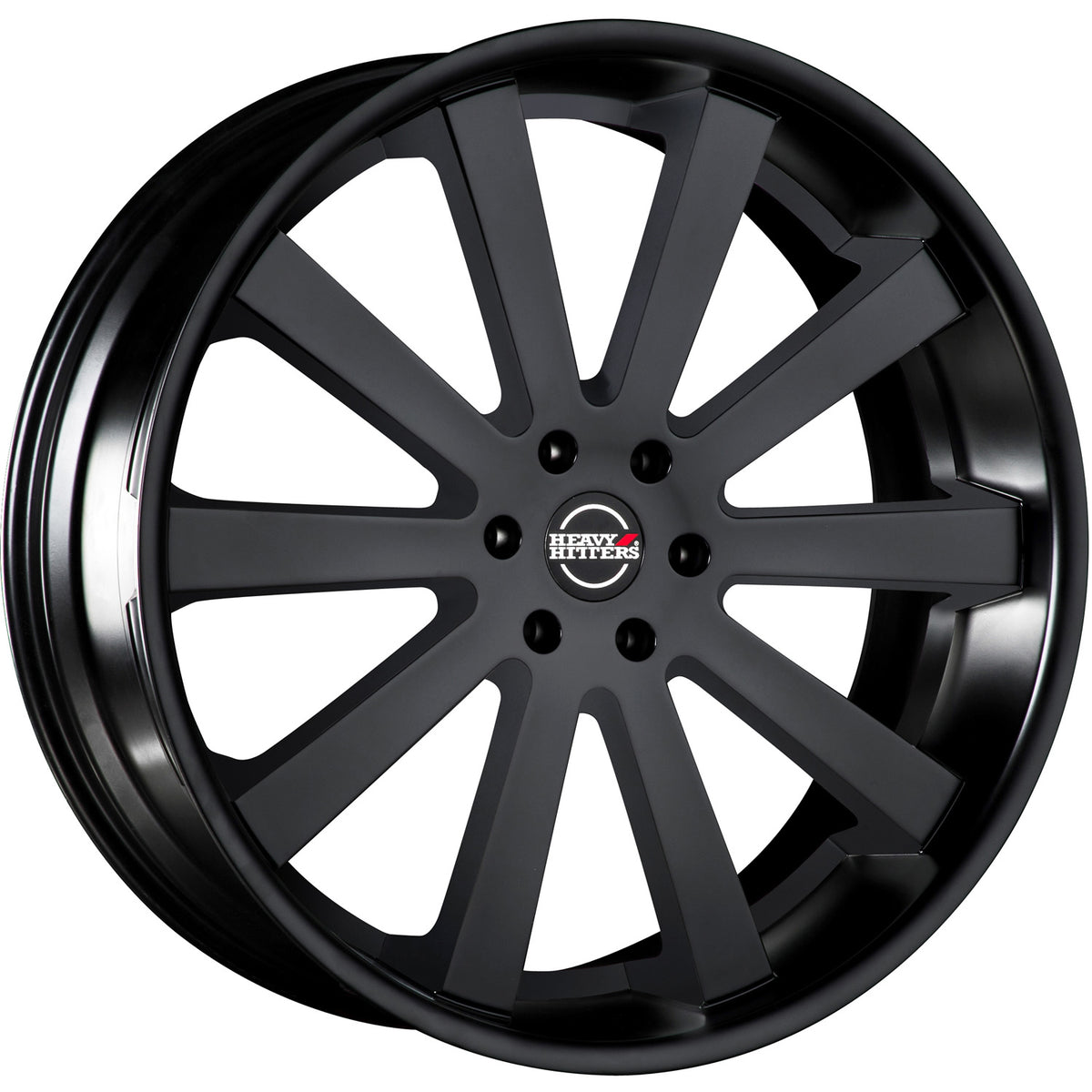 Heavy Hitters HH10 Satin Black Wheel
