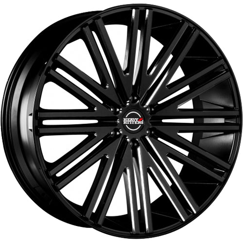 Heavy Hitters HH12 Satin Black Wheel