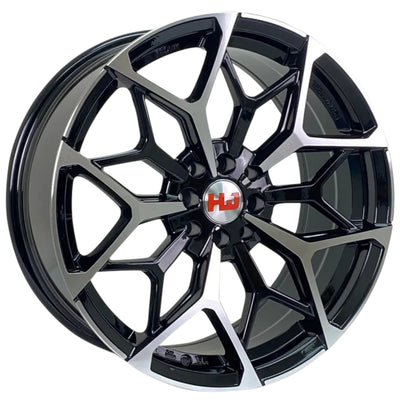 Hemi Wheels HM1 Black Machined Wheel