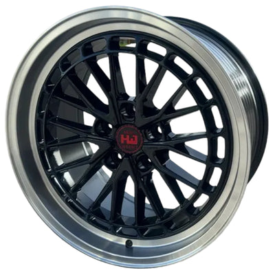 Hemi Wheels HM11 Black Polished Wheel