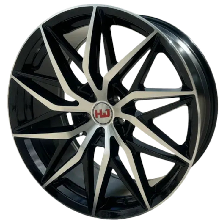 Hemi Wheels HM6 Black Machined Wheel