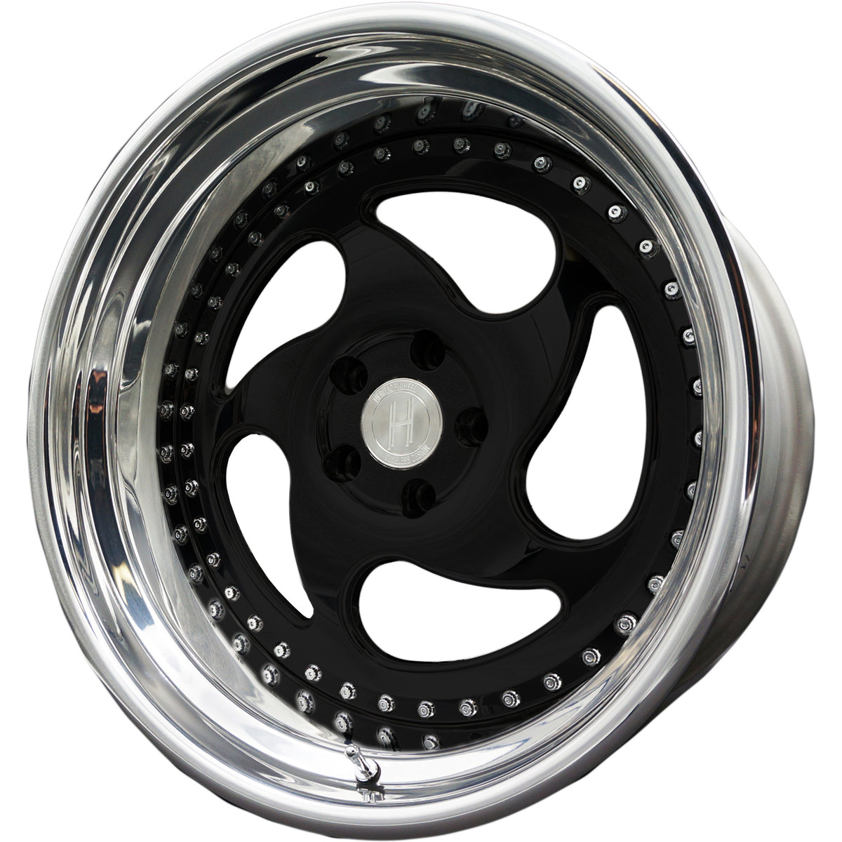 Heritage Avus Black Polished Wheel