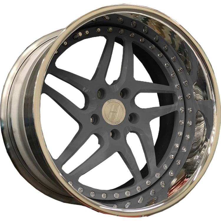 Heritage Ebisu Directional Gunmetal Polished Wheel