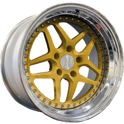 Heritage Ebisu Gold Polished Wheel