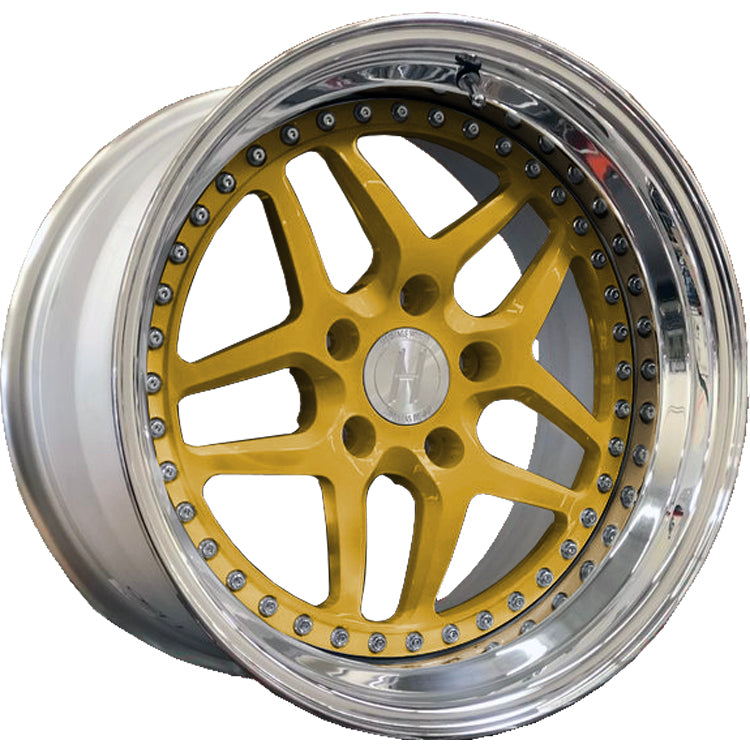 Heritage Ebisu Gold Polished Wheel