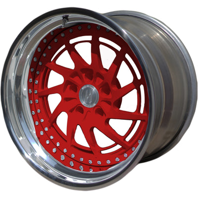 Heritage Hokkaido Directional Red Polished Wheel