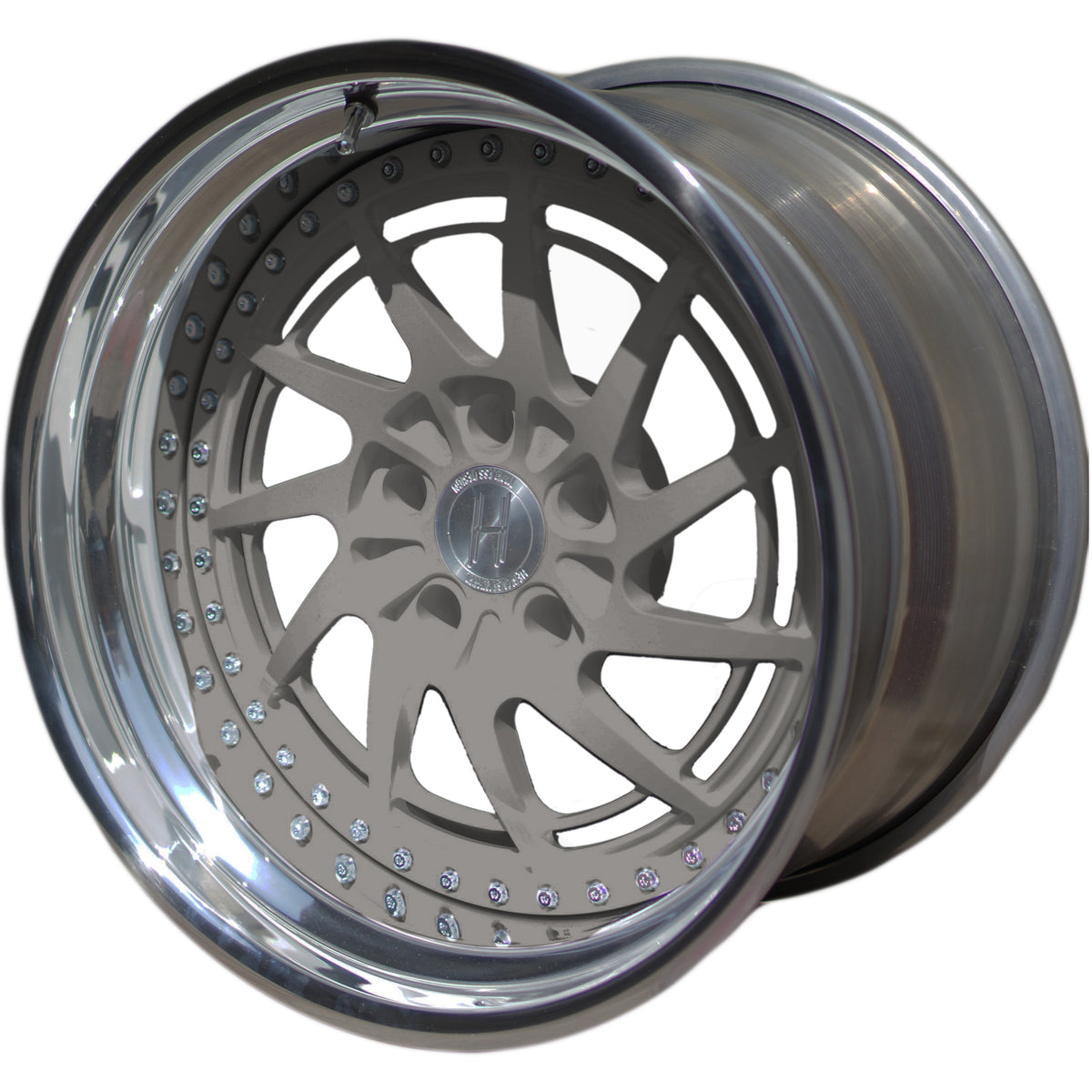 Heritage Hokkaido Directional Gunmetal Polished Wheel