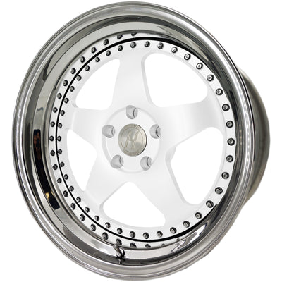 Heritage Imola White Polished Wheel