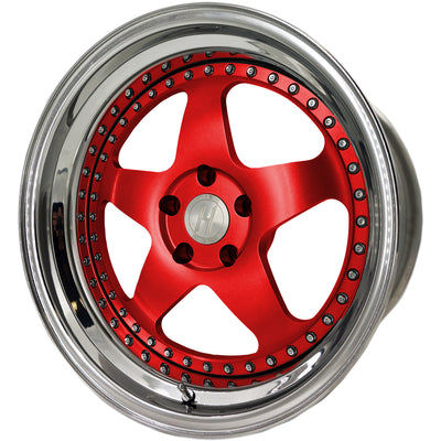 Heritage Imola Red Polished Wheel