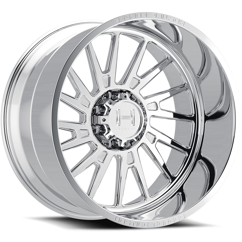 Hostile Forged HF17 Polished Wheel