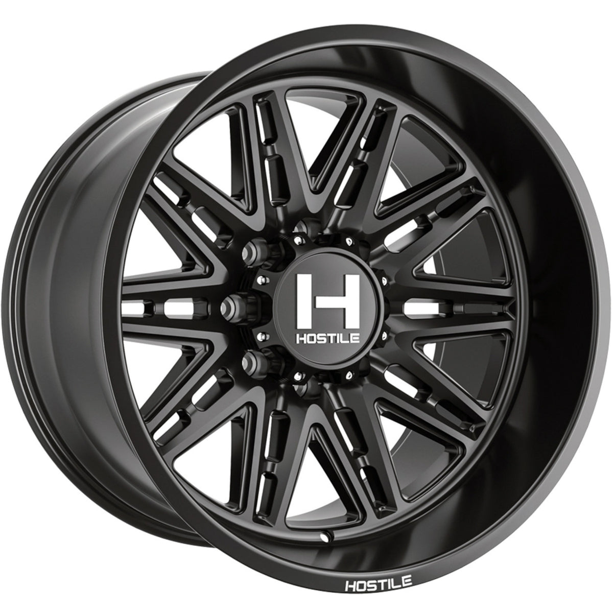 Hostile H126 Satin Black Wheel
