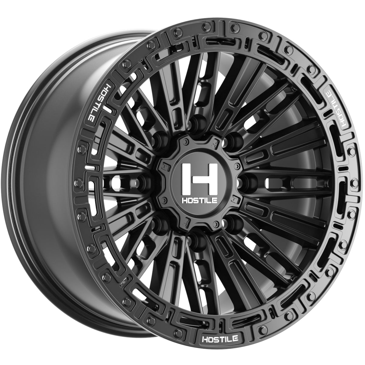 Hostile H129 Black Wheel
