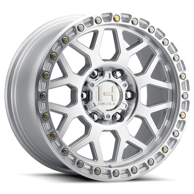 Hostile Rapture Silver Machined Wheel
