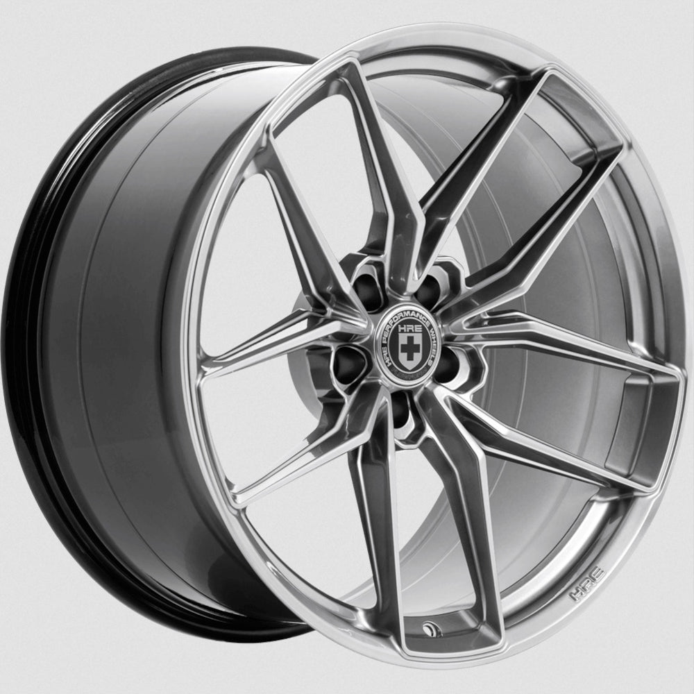HRE FlowForm FF21 Silver Wheel