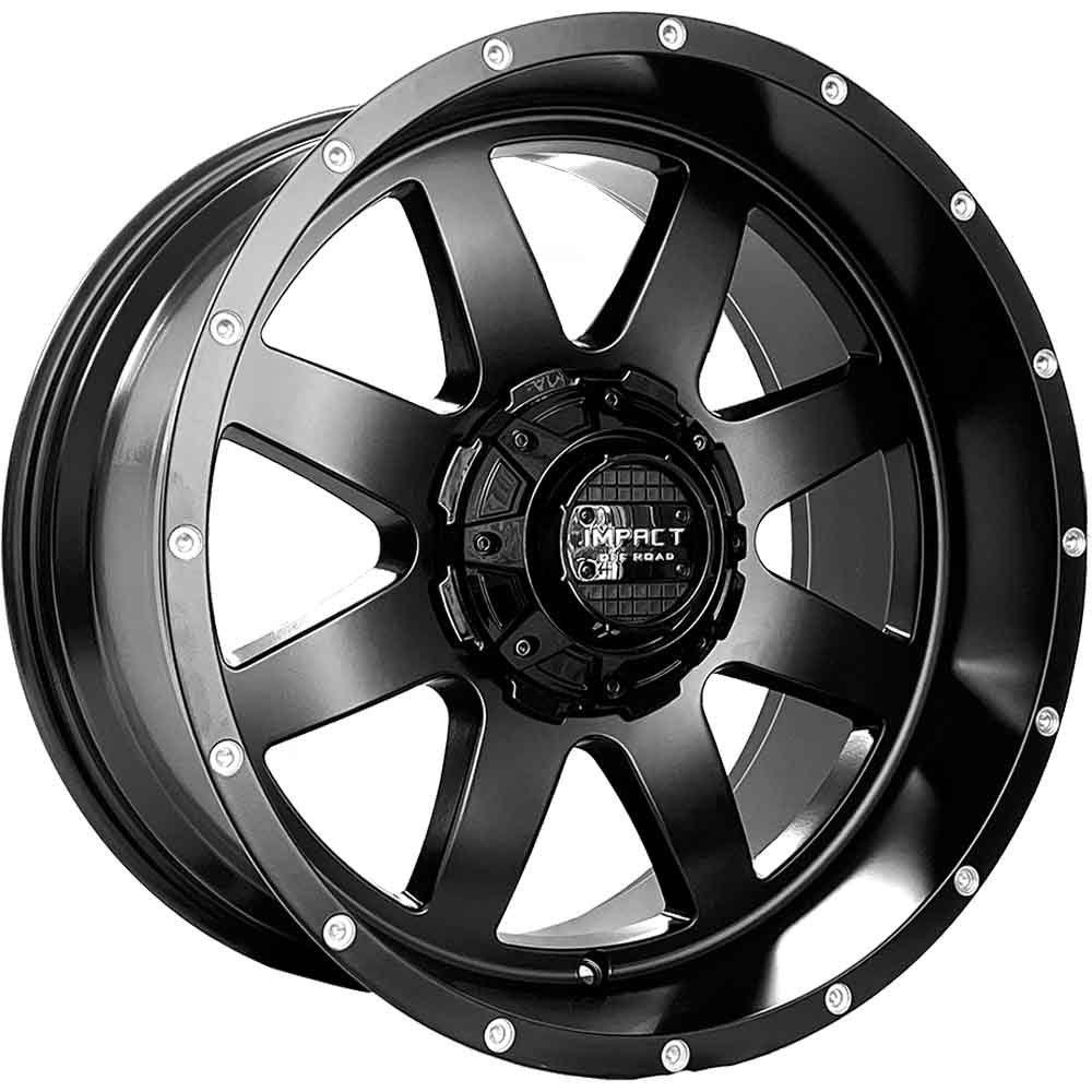 Impact Offroad 804 Matte Black Wheel