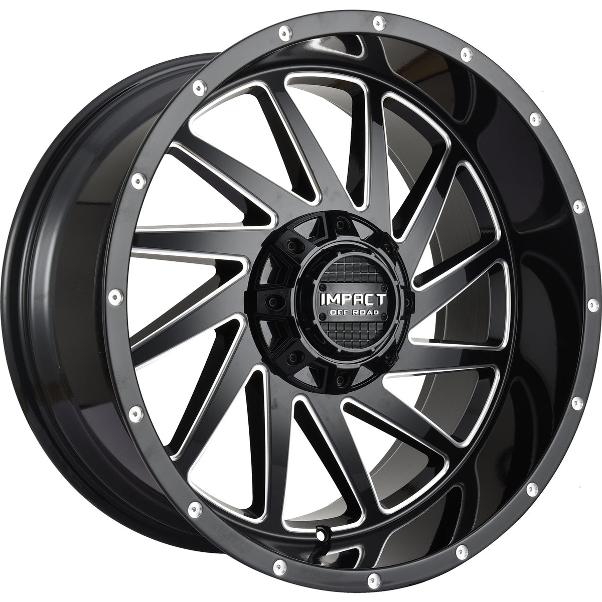 Impact Offroad 811 Black Milled Wheel