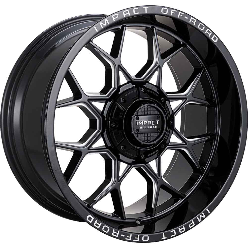Impact Offroad 828 Black Milled Wheel