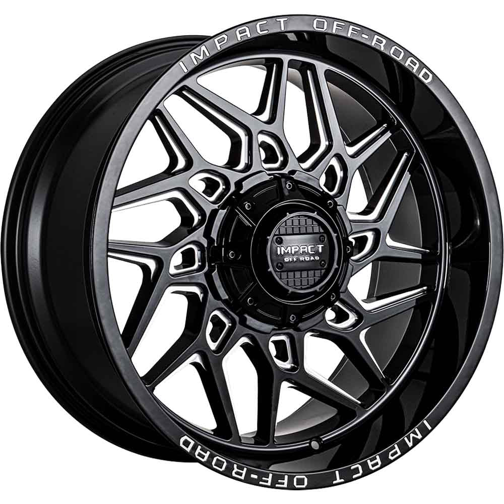 Impact Offroad 829 Black Milled Wheel