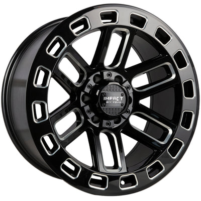 Impact Offroad 906 Black Milled Wheel