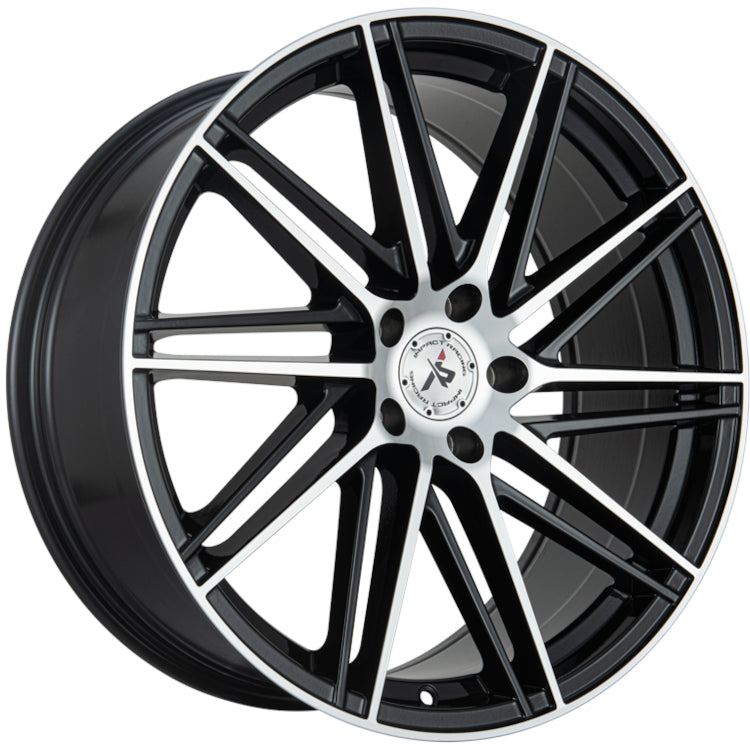 Impact Racing 609 Black Machined Wheel