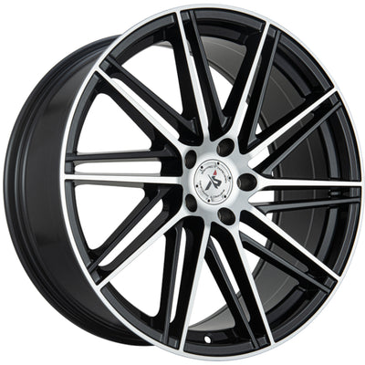 Impact Racing 609 Black Machined Wheel