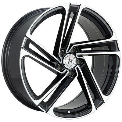 Impact Racing 610 Black Machined Wheel