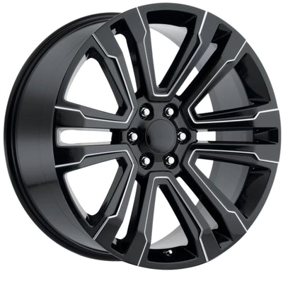 Impact Replicas Escalade Black Milled Wheel