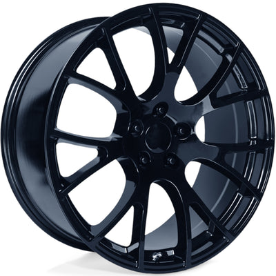 Impact Replicas Hellcat Gloss Black Wheel