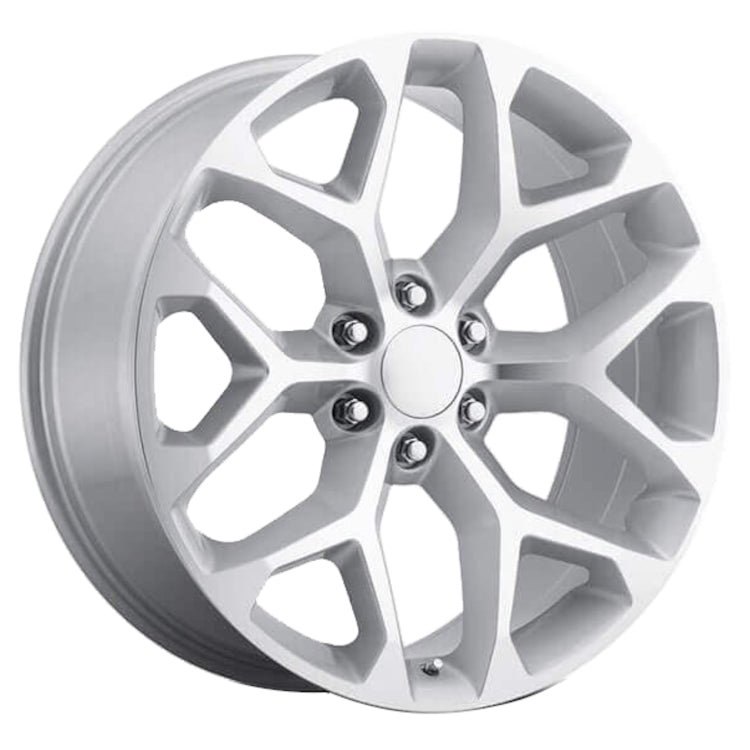 Impact Replicas Snowflake Silver Machined Wheel