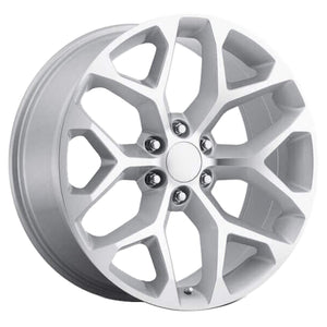 Impact Replicas Snowflake Silver Machined wheel