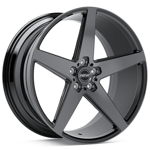 INOVIT Rotor Black Machined Wheel