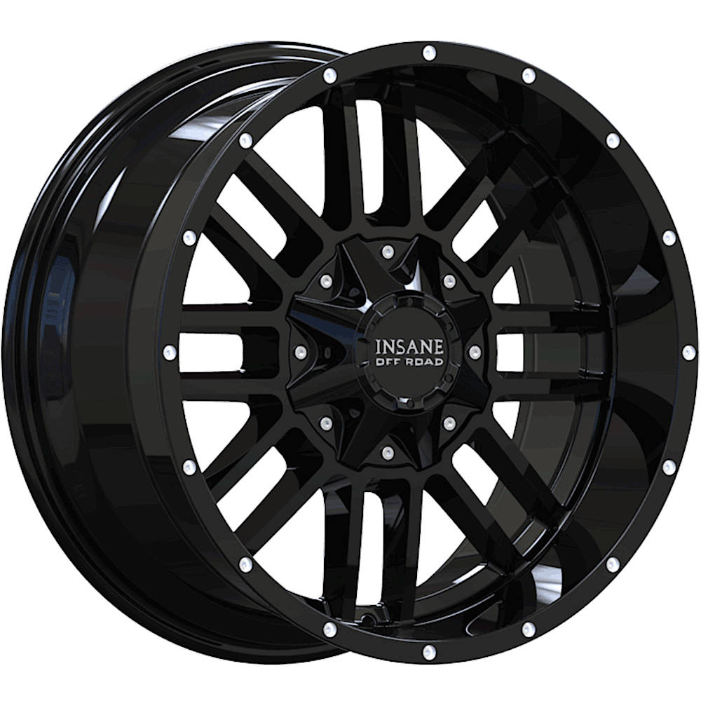 Insane Offroad IO-07 Gloss Black Wheel