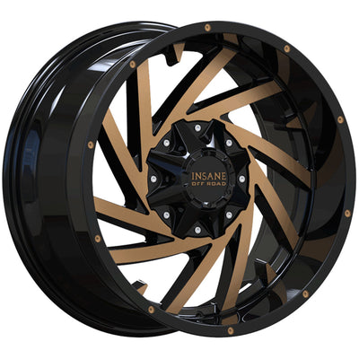 Insane Offroad IO-13 Black Bronze Machined Wheel