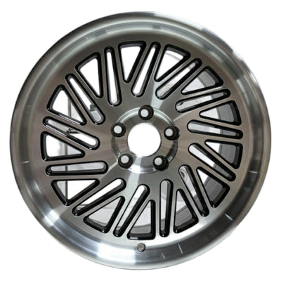 IPW W023 Black Machined Wheel