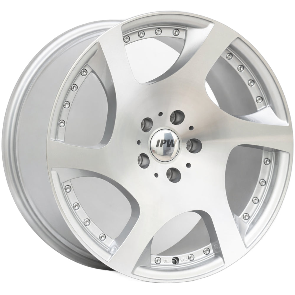 IPW W1004 Silver Machined Wheel