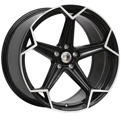 IPW W1005 Black Machined Wheel
