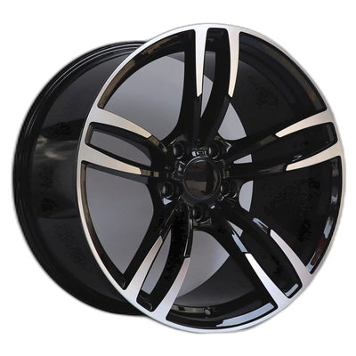 IPW W1121 Black Machined Wheel